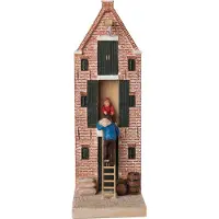 Intratuin Holland Kersthuisje Pakhuis 7,2 X 19 X 22 Cm