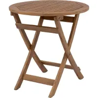 Intratuin Klaptafel Jip Naturel D 70 H 72 Cm