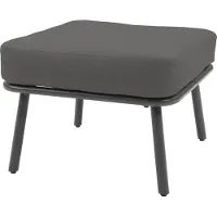 Intratuin Hocker Iris Antraciet 58 X 58 X 30 Cm