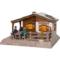 Intratuin Alpen Kersthuisje Almhutte (alpenhut) 22,3 X 20,3 X 13 Cm