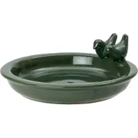 Intratuin Vogelbad Emmy Donkergroen D 32 H 11 Cm