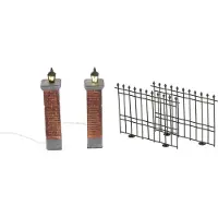 Intratuin Kerstdorpminiatuur Hekken Met Verlichting Hoog 4-delig