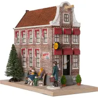Intratuin Holland Kersthuisje Grachtenpand Hotel 13 X 26,4 X 21,5 Cm