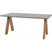 Intratuin Eettafel Wout Grijs 180 X 90 X 77 Cm