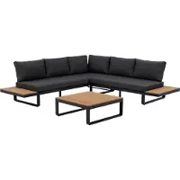 Intratuin 4-zits Loungeset Bodhi Antraciet