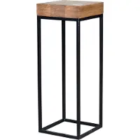 Intratuin Bijzettafel Borre Naturel 33 X 33 X 90 Cm