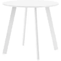 Intratuin Bijzettafel Latte Wit D 50 H 45 Cm