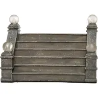 Intratuin De Brink Kerstdorpminiatuur Brede Trap 10,5 X 5,4 X 7,4 Cm