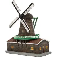 Intratuin Kerstdorp Molen Zaanse Schans 26 X 16,5 X 31 Cm