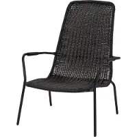 Intratuin Loungestoel Brit Zwart