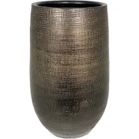 HS Potterie Vaas Tokio goud - Ø25 h60 cm