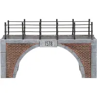 Intratuin Holland Kerstdorpminiatuur Grachtenbrug 20 X 11 X 12 Cm Grijs Bruin