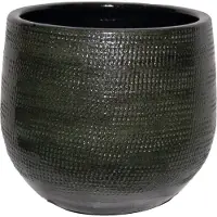 HS Potterie HS Bloempot Tokio Groen D 24 H 22 Cm