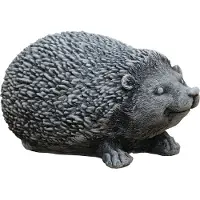 De Beeldengieterij Tuinbeeld Fana Egel Grijs 20 X 12 X 9 Cm