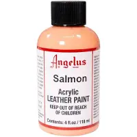 Angelus Leather Acrylic Paint - textielverf voor leren stoffen - acrylbasis - Salmon - 118ml