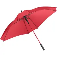 FARE Jumbo 2393 vierkante xl paraplu donkerblauw - rood - red - xxl - stormbestendig - stormvast - windproof - windbestendig - stormparaplu - winddicht - extra sterk - twee persoons