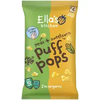 Ella's Kitchen Biologisch Puff Pops 10+m Ewrt & Maïs 36 gr