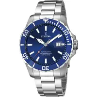 Festina Analoog horloge 'Automatic watch Automatico' blauw