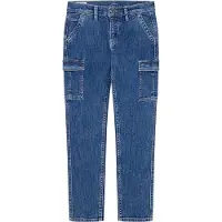 Pepe Jeans Pepe Jeansvoor jongens. PB202199 Cargo losse jeans blauw (16años= 176cm), Casual, Katoen, Denim, Duurzaam, kinderkleding