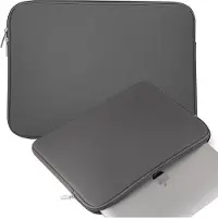 Hurtel Universele - hoes - laptoptas 15,6 schuif tablet-computer organizer grijs