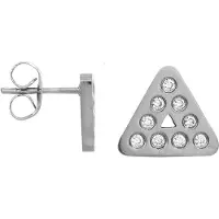 Ixxxi Oorbellen Design Triangle Zilver