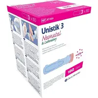Owen Mumford Unistik 3 veiligheidslancet Neonatal & laboratory 100 stuks (bloedglucose meten) + GRATIS naaldencontainer