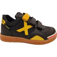 Munich Gresca Velcro In Indoor Football Shoes Zwart EU 26 Kinderen