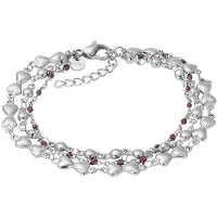 Ixxxi Armband Botswana Brown Zilver