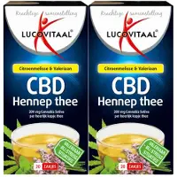 Lucovitaal 2x Thee Hennep Cbd 20 Stuks