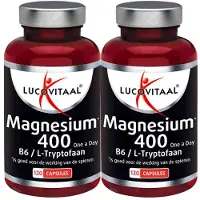Lucovitaal 2x Magnesium 400 Met L-tryptofaan 120 Capsules