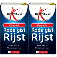 Lucovitaal 2x Rode Gist Rijst 90 tabletten