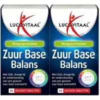 Lucovitaal 2x Zuur Base 50 tabletten