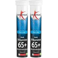 Lucovitaal 2x Multi 65+ Bruistabletten Mangosmaak 20 Bruistabletten