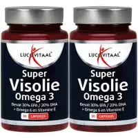 Lucovitaal 2x Super Visolie Omega 3-6 30 capsules