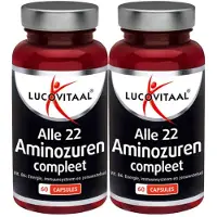 Lucovitaal 2x Aminozuren Compleet + Vitamine B6 60 capsules