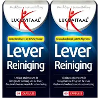 Lucovitaal 2x Lever Reiniging 60 capsules
