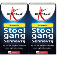 Lucovitaal 2x Stoelgang Sennavrij 60 tabletten