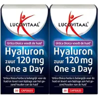 Lucovitaal 2x Hyaluronzuur 120mg One A Day 30 capsules