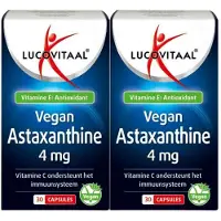Lucovitaal 2x Astaxanthine 4 mg 30 capsules