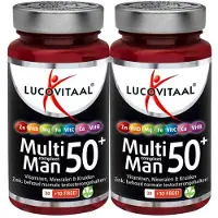 Lucovitaal 2x Multi Man Compleet 50+ Met Ginkgo Biloba 40 capsules
