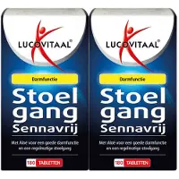Lucovitaal 2x Stoelgang Sennavrij 180 Tabletten