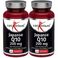 Lucovitaal 2x Japanse Q10 60 capsules