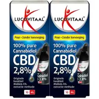Lucovitaal 2x Cannabidol CBD 2,8% 10 ml