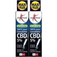 Lucovitaal 2x CBD Cannabidiol Olie 5% 30 ml