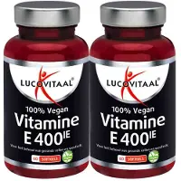 Lucovitaal 2x Vitamine E 400 Ie 100% Vegan 60 Capsules