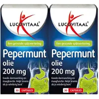 Lucovitaal 2x Pepermuntolie 30 capsules