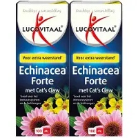Lucovitaal 2x Echinacea Forte Met Cat's Claw 100 Ml