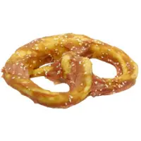 Brekz Bakery Pretzel rawhide kauwsnack hond M/L - 3 x 2 stuks