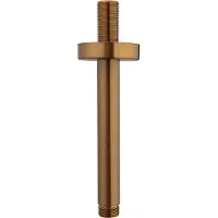 Wiesbaden Douchearm Caral Met Plafondbevestiging 15 cm Geborsteld Brons Koper