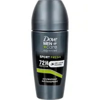 Dove Men+Care Advanced Sport Fresh Anti-Perspirant Roll-on – 6 x 50 ml – 72 Uur Bescherming